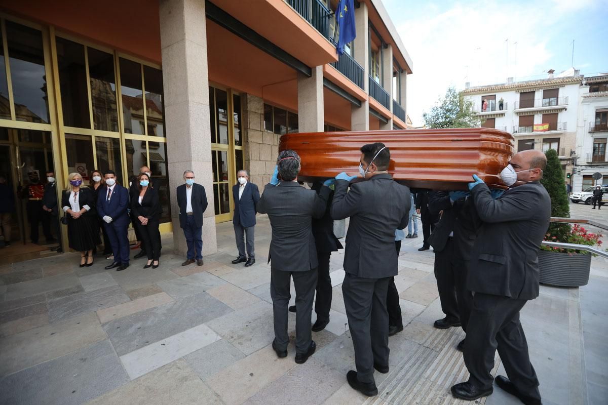 Despedida de Julio Anguita en el Ayuntamiento de Córdoba