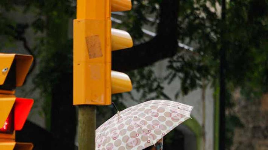 Imágenes de la lluvia torrencial en Ibiza y Formentera