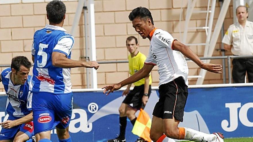 El Mestalla no puede con un Alcoyano superior