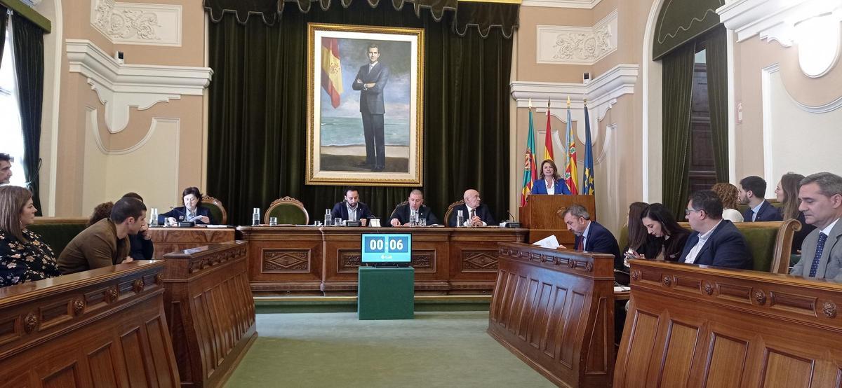 Carrasco, durante su intervención.