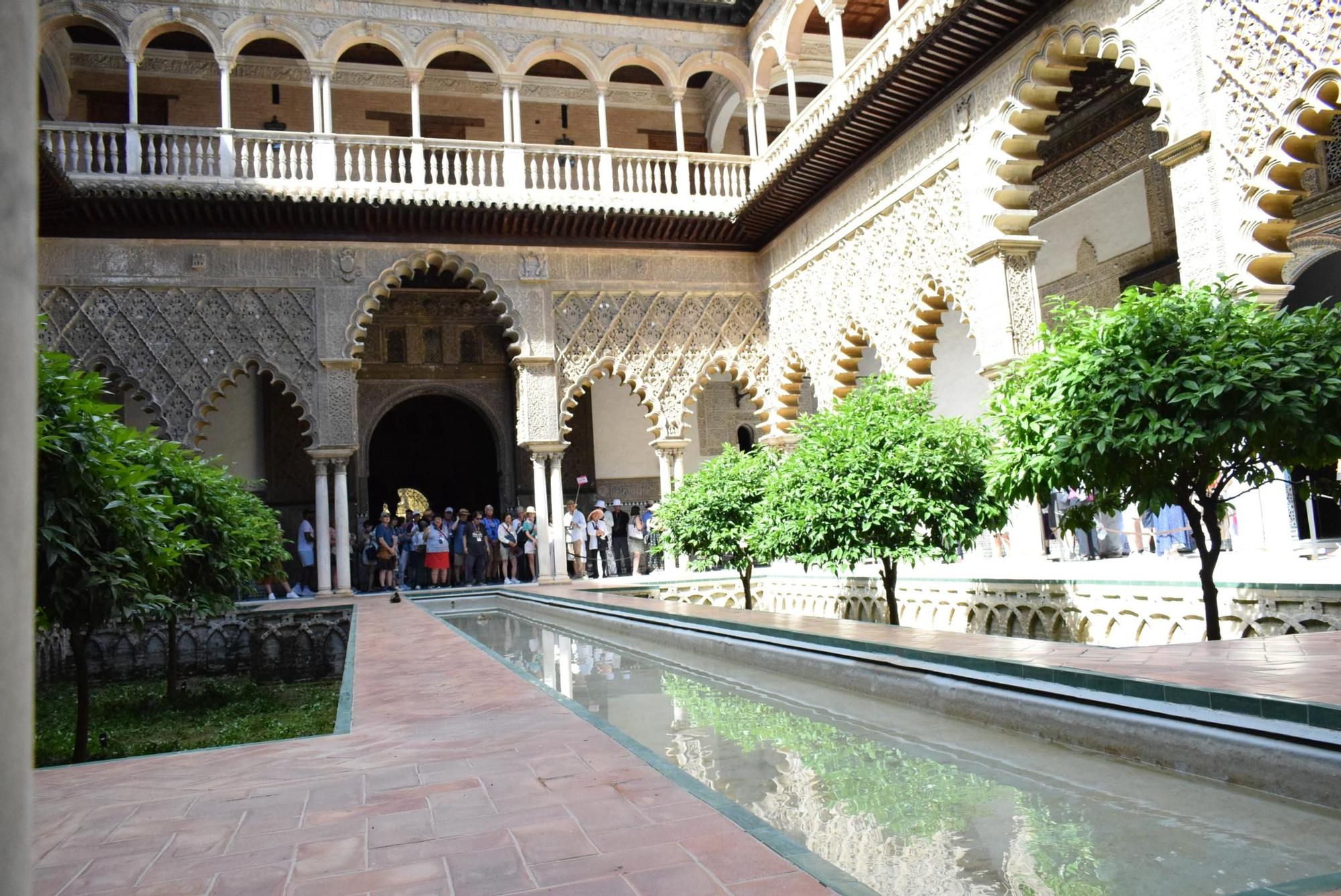 Patio de las Doncellas del Alcázar de Sevilla