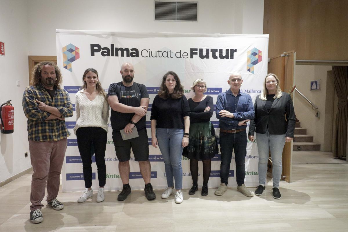 Miki Jaume, Claudia Costa, José Juan, Potti, María Jesús Riera, Mar Ferragut, Tomeu Arbona y Karolina Kallentoft.