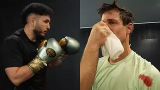 Omar Montes manda a Edu Aguirre al médico: "No puedo respirar"