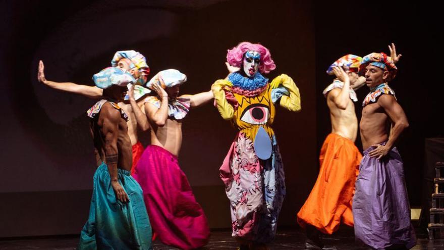 El musical, ayer, en el Mar de Vigo.
