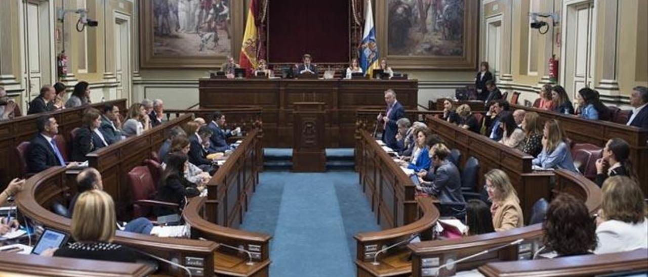 Pleno del Parlamento de Canarias