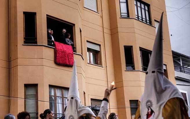 Prozession am Gründonnerstag in Palma