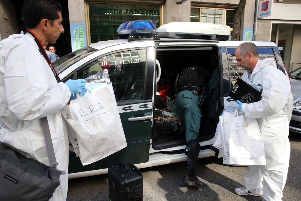 Operación de la Guardia Civil contra las bandas latinas en Vigo