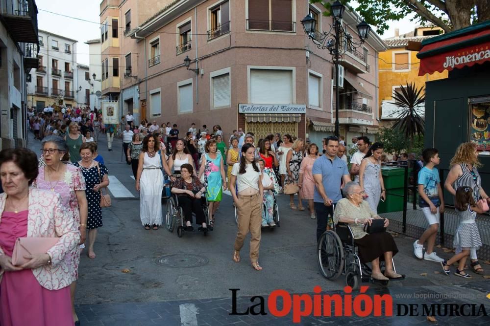 Procesión Virgen del Carmen en Caravaca