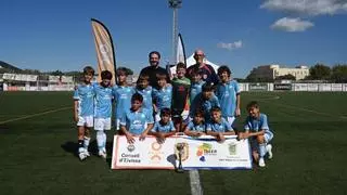 Los alevines de la UD Ibiza firman un doblete en el Torneo O Beach de Sant Antoni
