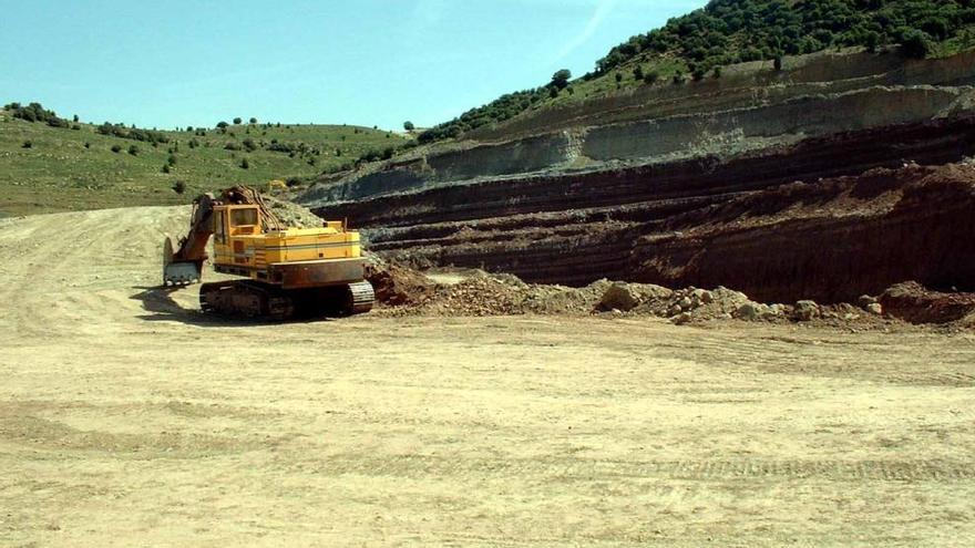 Mina de arcilla La Parreta, ubicada en la localidad castellonense de Morella