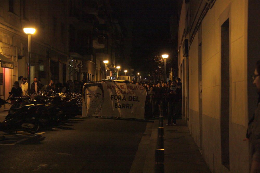 Tercera nit de disturbis a Gràcia