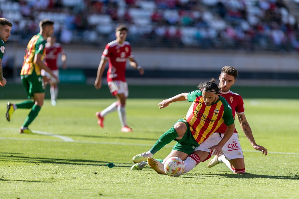 Real Murcia - Castellón, en imágenes