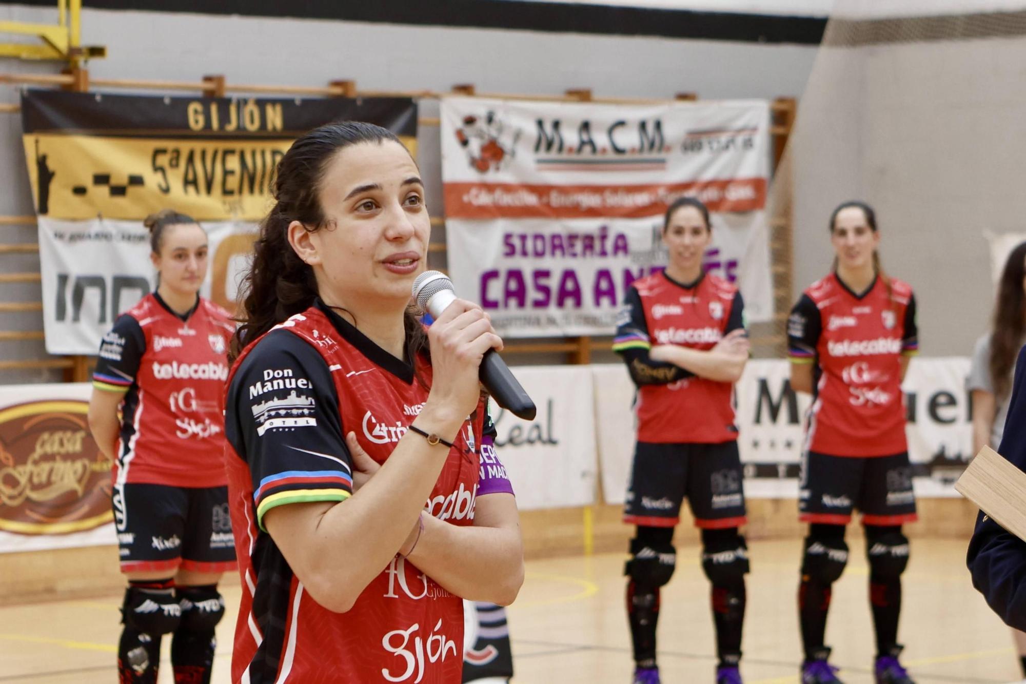 Triunfo, aplausos y lágrimas en el final liguero del Telecable (en imágenes)
