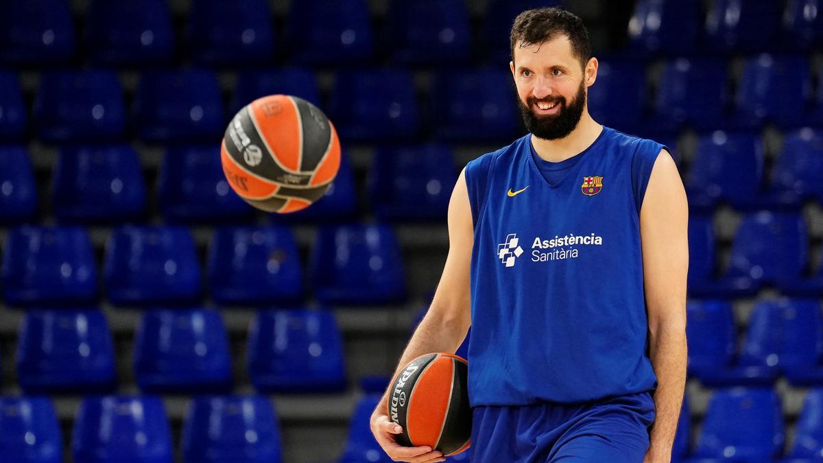 Mirotic podría dejar el Barça en breve si finalmente se llega a un acuerdo entre el Barça y su agente