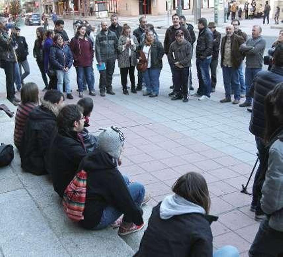 El juez deja libre con cargos al carballiñés detenido en los disturbios de Madrid