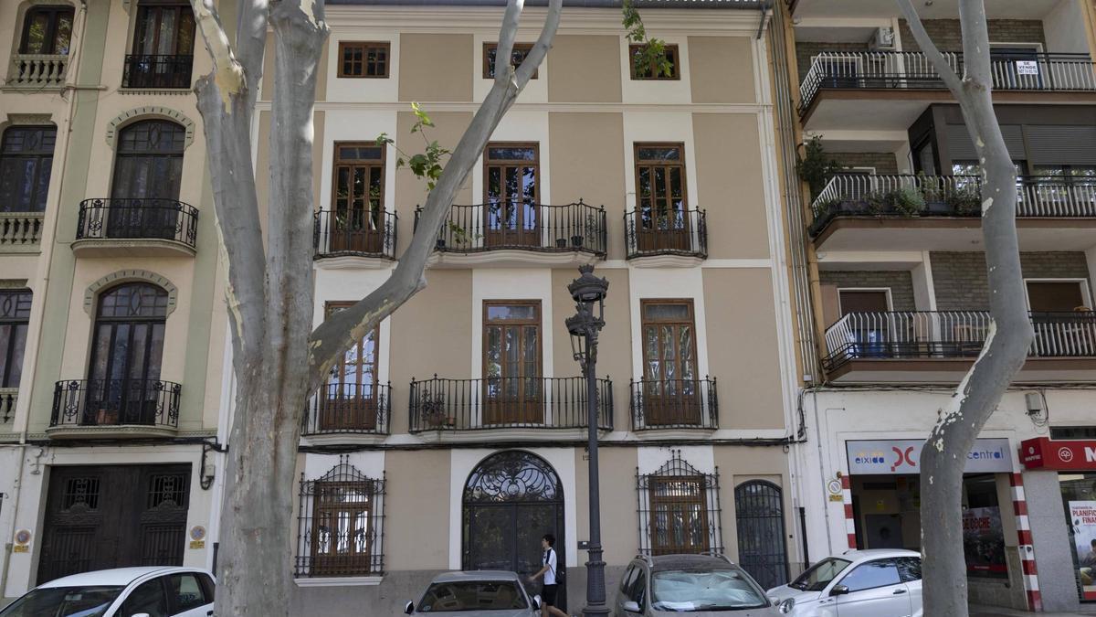 La casa en venta en la Avenida Selgas de Xàtiva.