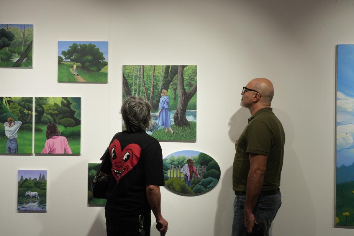Las mejores imágenes de la inauguración de la Feria de Arte Contemporáneo MARTE en Castelló