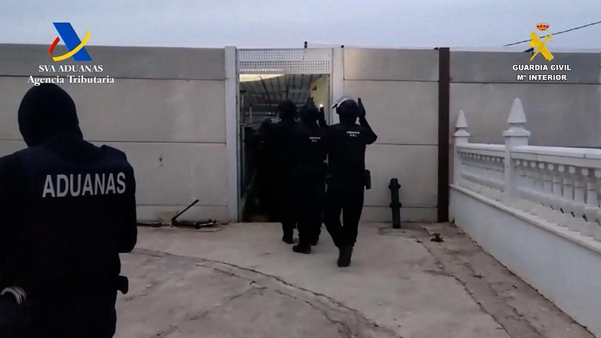 Operación antidroga en Osuna