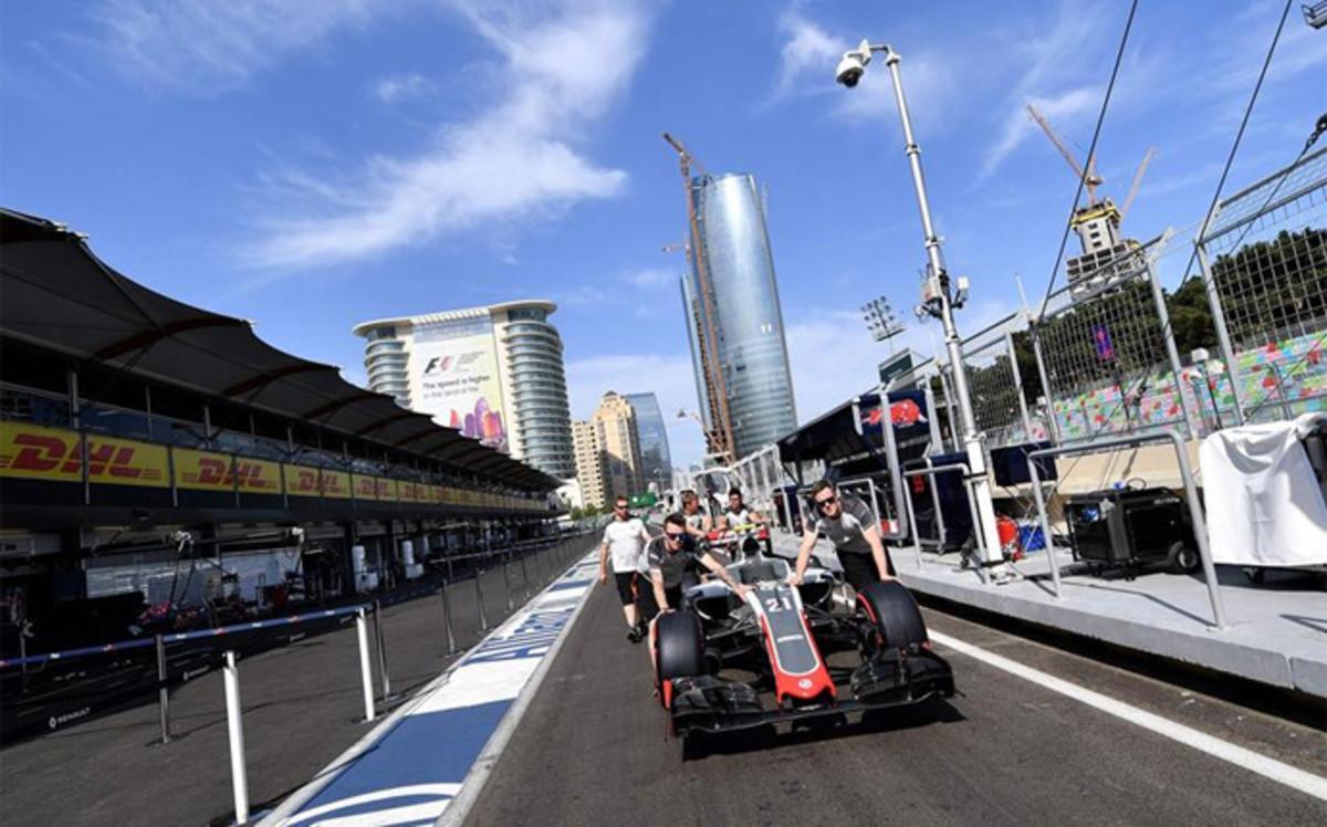 Bakú recibe este fin de semana a la F1