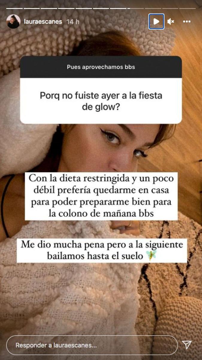 Laura Escanes explica por qué no fue a la fiesta de Glowfilter