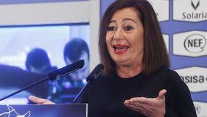 La presidenta del Congreso, Francina Armengol, protagoniza un desayuno informativo organizado por Nueva Economía Forum