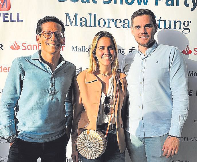 Manu Blanco, Lourdes Roca y Albert Abat.