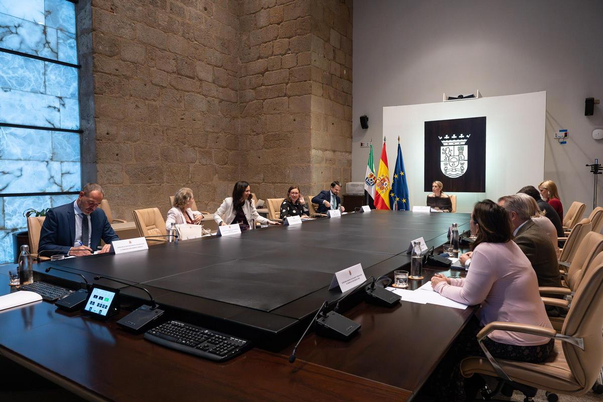 Reunión del Consejo de Gobierno de la Junta de Extremadura.