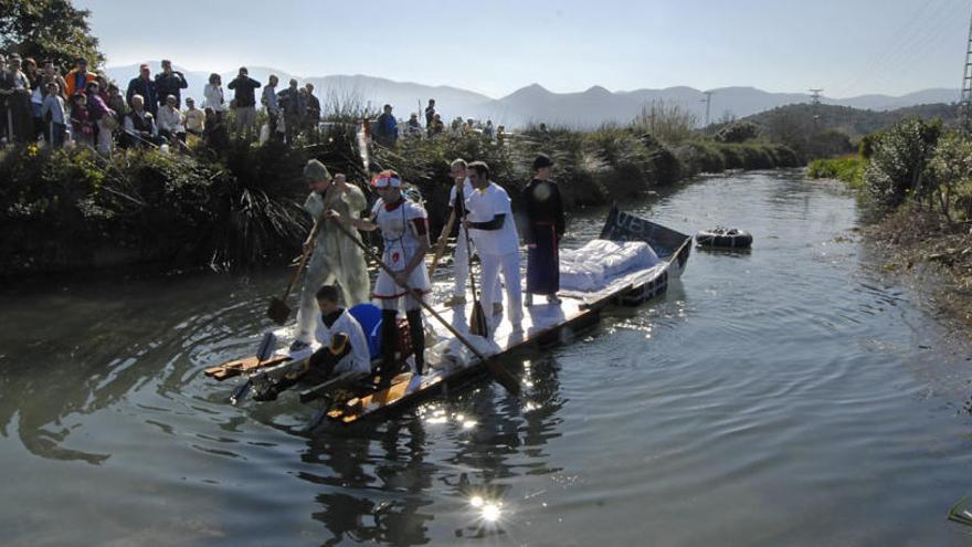 Dos jóvenes permanecen al menos cinco horas perdidos en el río Bullent de Pego