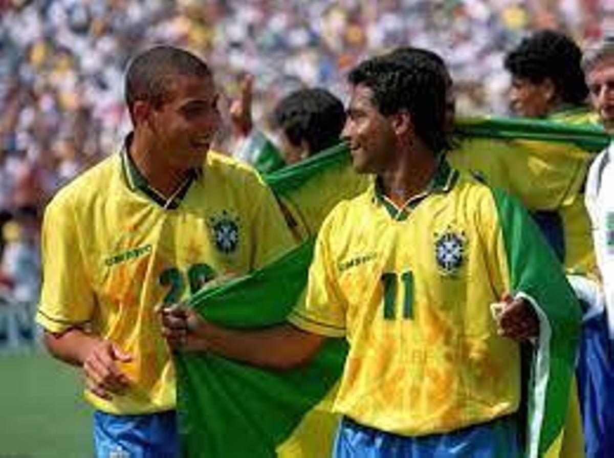 Ronaldo formó parte de la convocatoria de Brasil en 1994 con 17 años