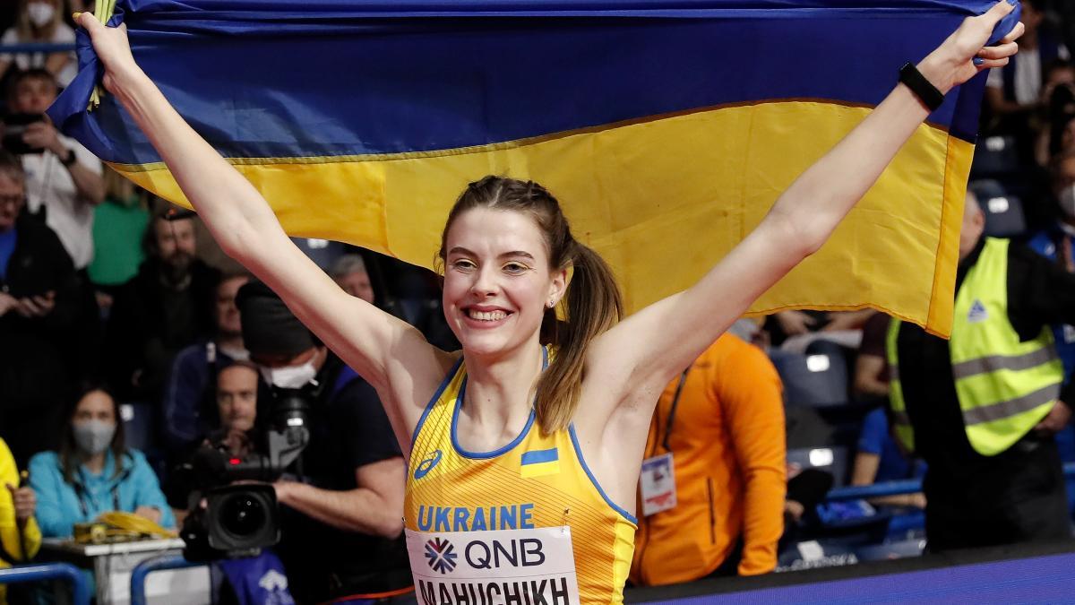Emotivo oro para la ucraniana Mahuchikh en altura