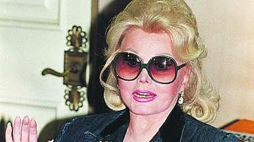 Zsa Zsa Gabor, en 1992.