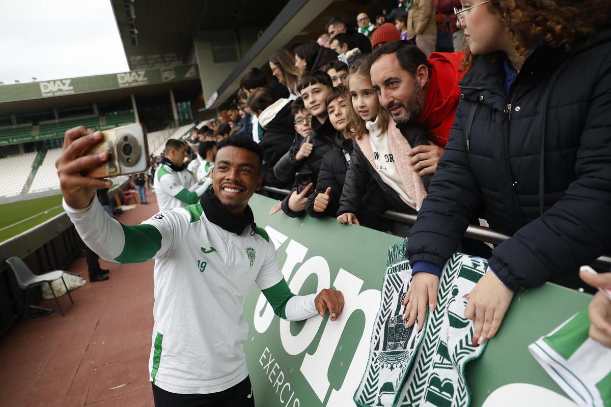El primer entrenamiento del año del Córdoba en El Arcángel, en imágenes