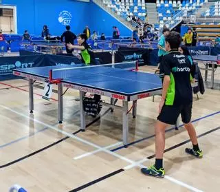Los hermanos Ribelles de Llutxent se proclaman campeones autonómicos de tenis de mesa