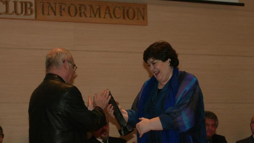Ana María Sánchez recoge el Importante de Diciembre