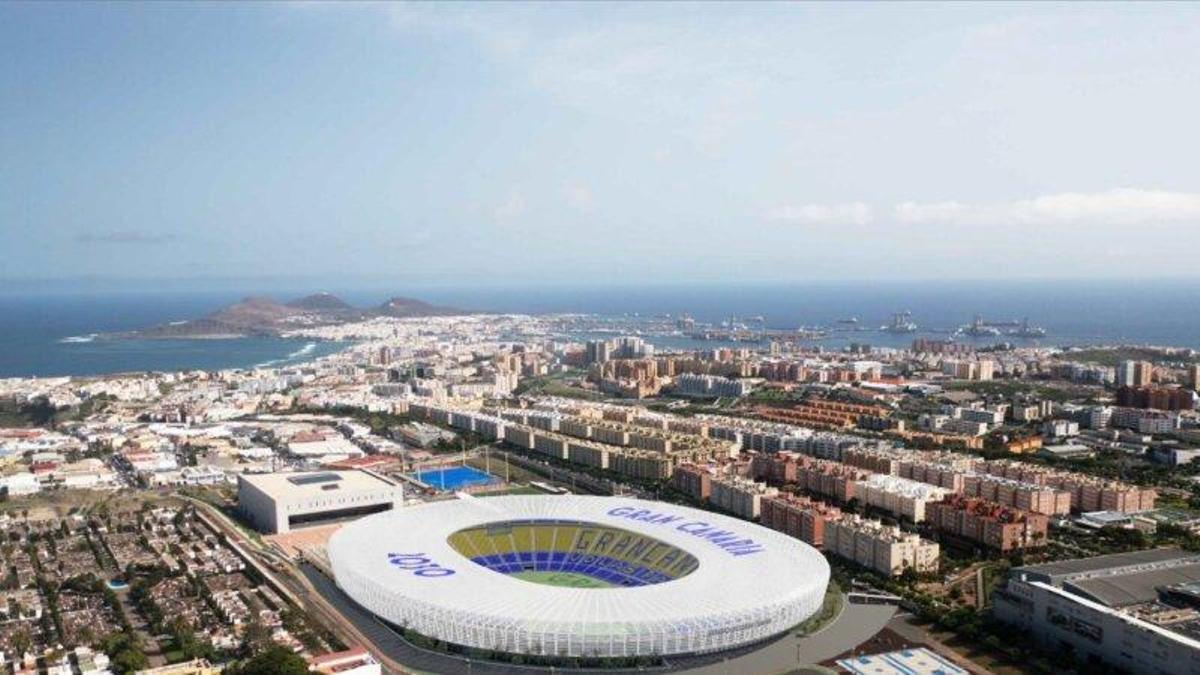 Futuro Estadio de Gran Canaria.