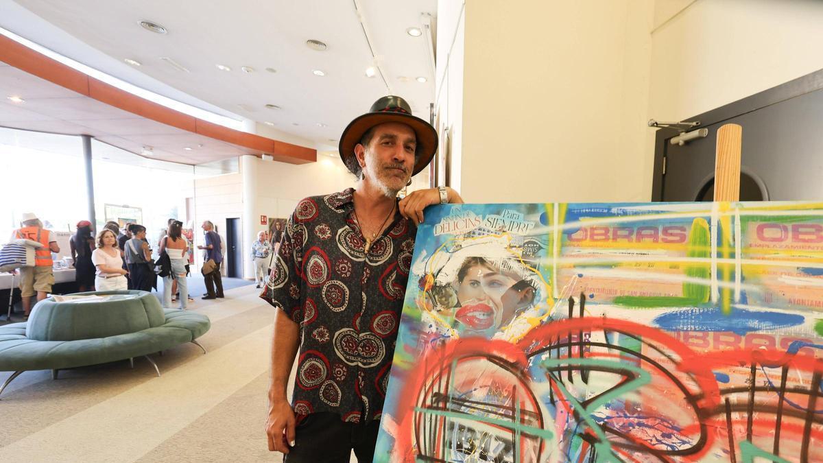 Para despedir la muestra, Boke realizará una obra en directo, técnica conocida como ‘live painting’.