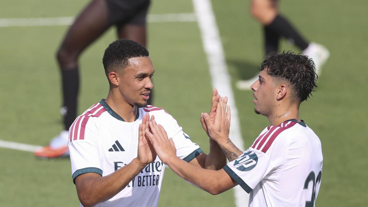 Trent Alexander-Arnold, ante el Leganés