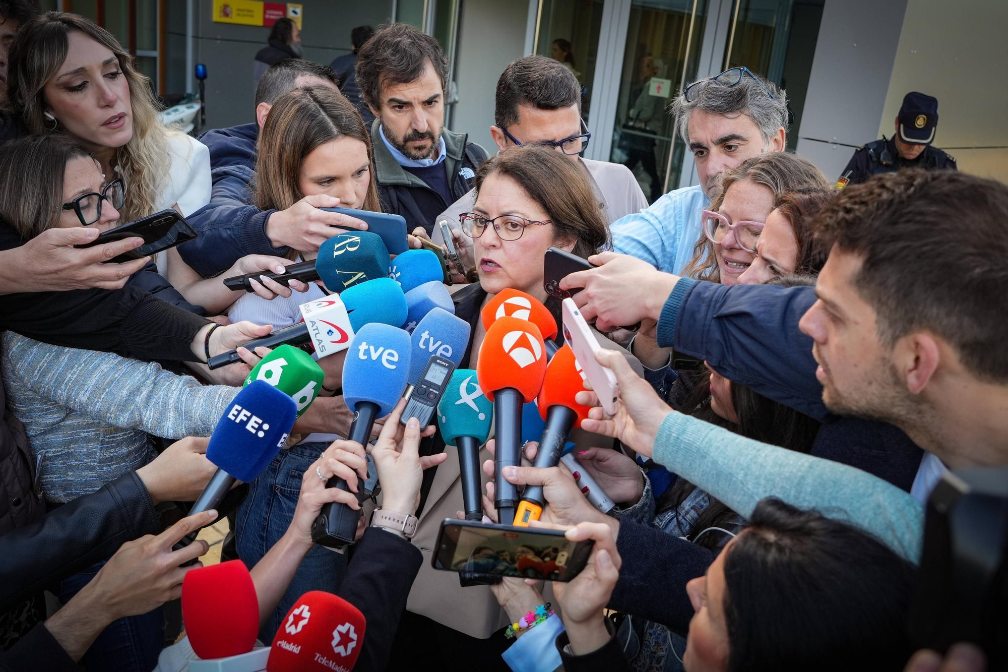 David Sánchez declara en los juzgados de Badajoz