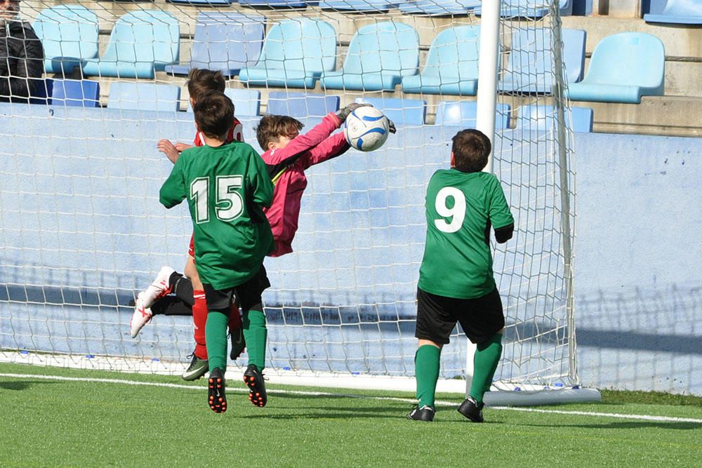 Fútbol base del fin de semana