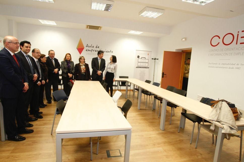 Inauguración del Aula de Emprendimiento de la UMU