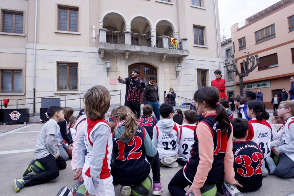 Bàsquet reivindicatiu a la Bisbal d''Empordà