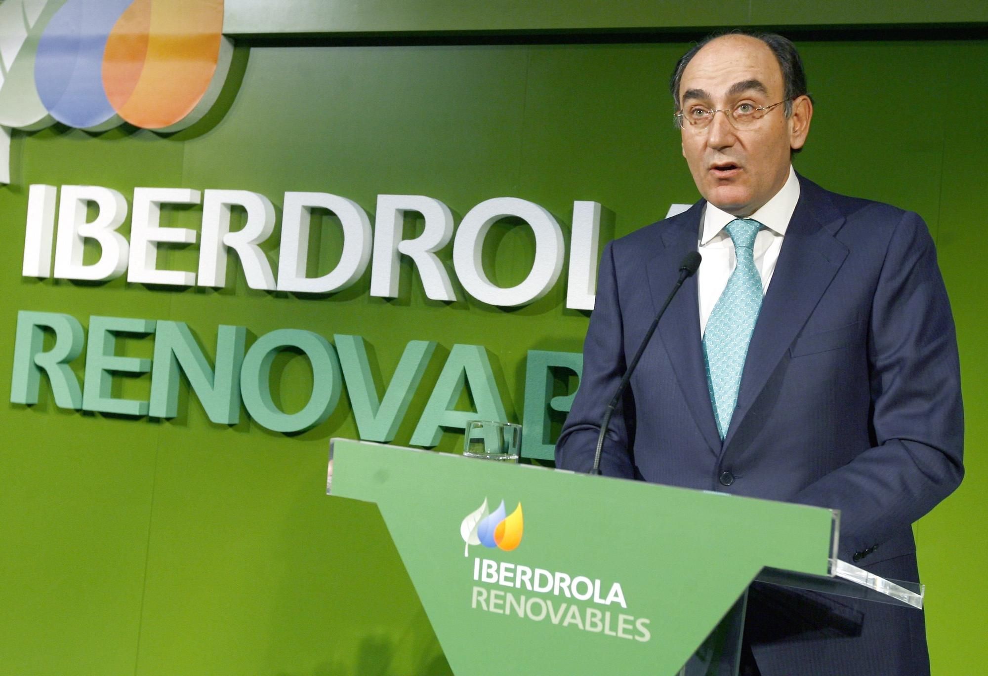 El presidente de Iberdrola, Ignacio Sánchez Galán.