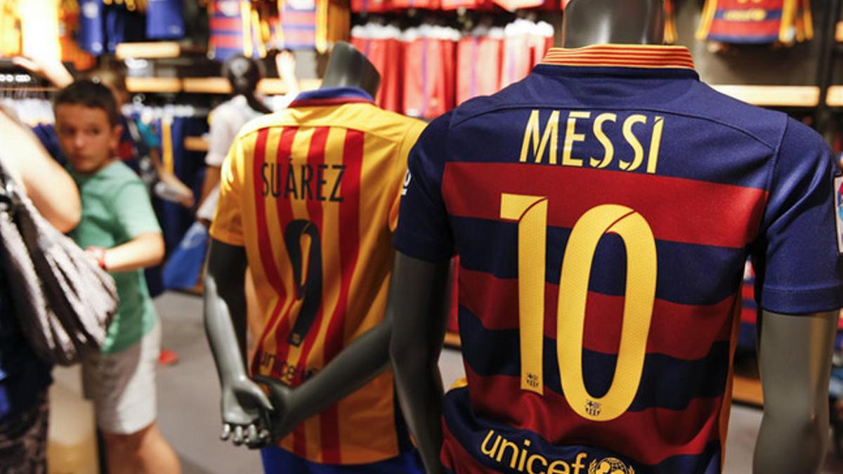 La camiseta de Leo Messi es la más vendida en 2015