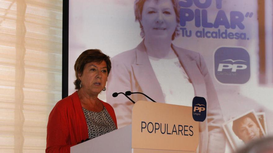 Pilar Barreiro, exalcaldesa de Cartagena y candidata al Senado por el PP.