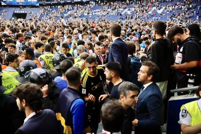 EN IMÁGENES: Así fue el partido entre el Espanyol y el Real Oviedo por subir a Primera División