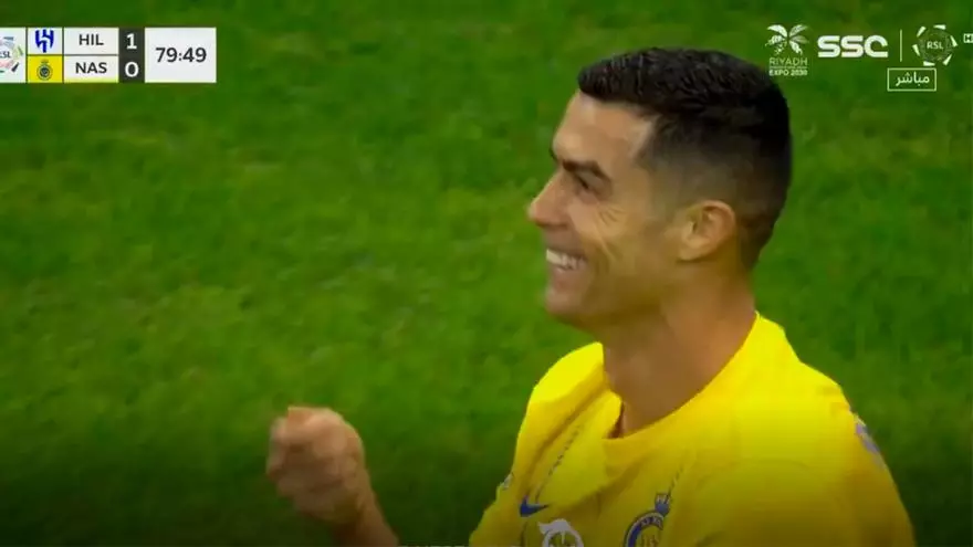 Cristiano pierde el derbi de Arabia... ¡y le dice al árbitro que ha sido pagado!