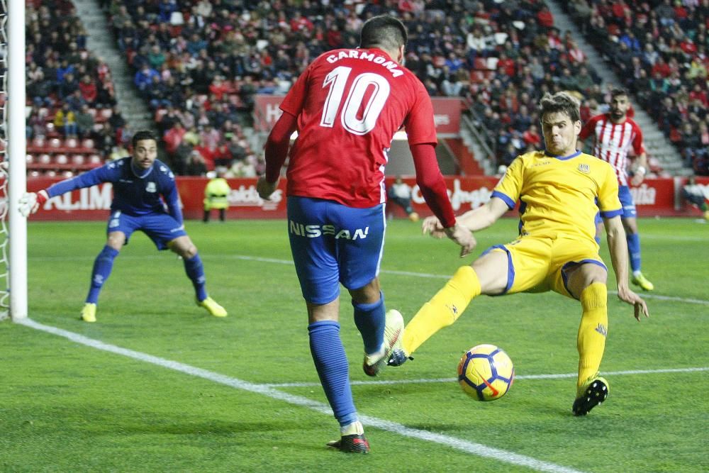 El partido entre el Sporting y el Alcorcón, en imágenes