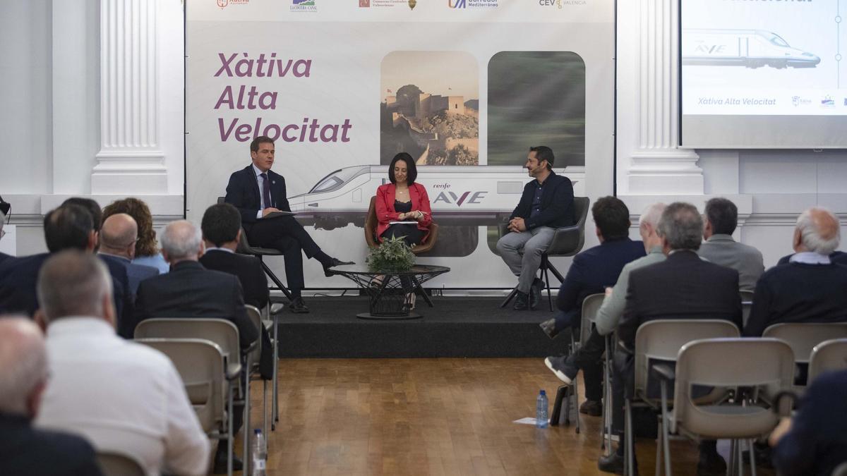 Jornada por la llegada de la alta velocidad a Xàtiva
