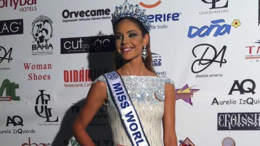 Elena Ibarbia ha sido elegida Miss World Spain 2013