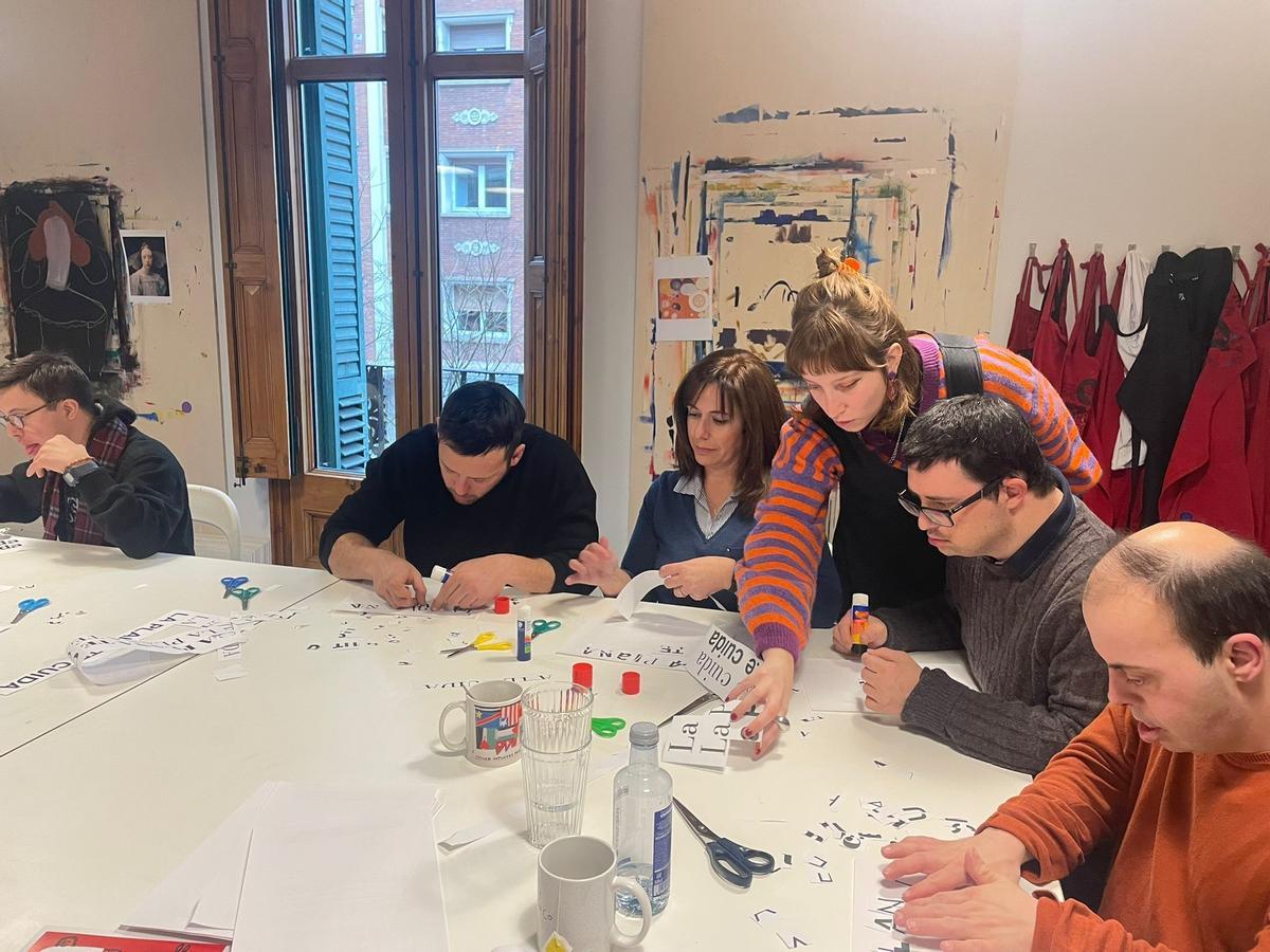 Taller organizado en La Casa de Carlota.